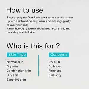 Gel de Ducha Corporal de Oud al por Mayor con Vitamina E y Aceite de Cedro, Gel de Ducha Herbal Hidratante, OEM, ODM, Marca Privada, Calidad de Exportación a Granel - Product Image 4