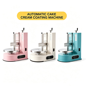 Machine à glacer les gâteaux ronds de 4 à 12 pouces, électrique, de table, avec commande par panneau, pour petite boulangerie et <span class=keywords><strong>pâtisserie</strong></span> - Product Image 1