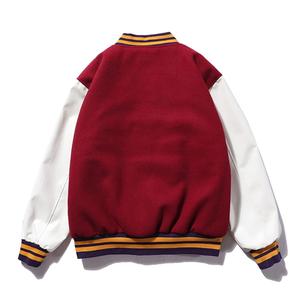 Venta al por mayor 2024 personalizado nuevo único béisbol Letterman bordado impreso Varsity chaqueta High Street hombres Streetwear para invierno - Product Image 5