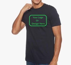 Vente en gros T-Shirt de haute qualité T-Shirt à épaules tombantes pour hommes T-shirts décontractés élégants en coton ajusté pour hommes T-shirts avec logo personnalisé - Product Image 1