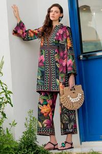 ชุดเคอร์ติคอตตอน3ชิ้นสำหรับผู้หญิงเสื้อผ้าผู้หญิงจากอินเดียปักลายด้วยกางเกง kurta - Product Image 2