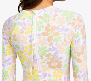 Good Quality Breathable Sublimated Cheap Price Long Sleeve <b>Rash</b> <b>Guard</b> <b>For</b> Ladies Custom Logo Printed Stylish <b>Women</b> <b>Rash</b> <b>Guards</b> - Product Image 5