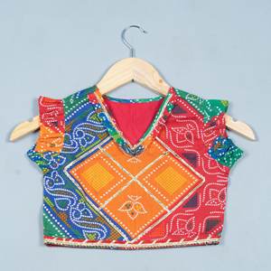 Lehnga choli ชุดเดรสสำหรับเด็กอินเดียชุดเดรสเด็กผู้หญิงแบบดั้งเดิม - Product Image 2