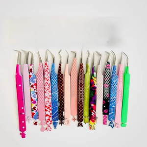 Fournisseurs de pinces à extensions de cils de haute qualité professionnelles, vente en gros de pinces à extensions de cils, fabrication au Pakistan - Product Image 2