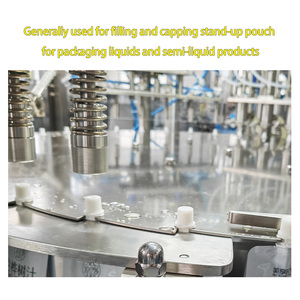 Bơm Piston gói tự động <span class=keywords><strong>Spout</strong></span> <span class=keywords><strong>Pouch</strong></span> điền Máy đóng nắp lớn vòi phun nước trái cây túi điền máy với nắp - Product Image 6