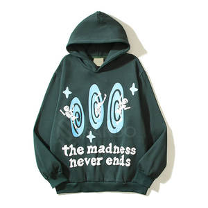 Sudaderas con capucha informales para hombre de la mejor calidad, patrón sólido, 100% algodón, mezcla básica, nuevo estilo, precio al por mayor en oferta - Product Image 1