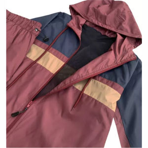 Mode OEM Logo Personnalisé Hommes Casual Jogger Set Deux Pièces Ensemble Nylon Polyester Homme Coupe-Vent Survêtement pour Garçons - Product Image 4