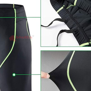 Conjunto de pantalones cortos de compresión para hombre de la mejor calidad, ropa deportiva, pantalones cortos de entrenamiento físico, pantalones cortos de compresión de poliéster Spandex elástico - Product Image 6