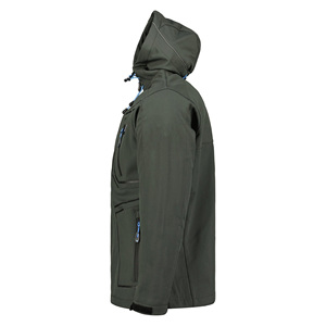 เสื้อแจ็กเก็ตผู้ชายผ้านิ่มยืดหยุ่นมีซิปใส่สบายสำหรับเดินทางฤดูหนาวกันน้ำได้ - Product Image 5