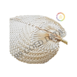 Ventilateur décoratif en bambou du Vietnam avec finition naturelle idéal pour les cadeaux écologiques et les ensembles de souvenirs - Product Image 6