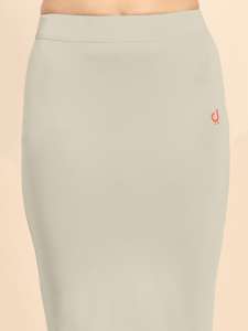 Trendmalls Breathable for Spandex <b>Saree</b> <b>Shapewear</b> Petticoat for Women Dark Beige (P02) - Product Image 3