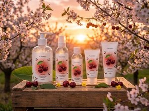 Lubricante a Base de Agua con Sabor a Cereza, Botella con Pulverizador de 200 ml, Ecológico, a Base de Plantas Naturales Puras, Sin Aditivos - Product Image 3