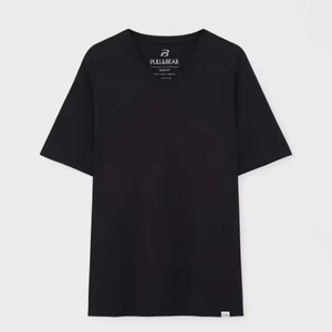 T-shirts surdimensionnés en coton à coupe parfaite OEM SummerMen T-shirts gaufrés avec logo et design personnalisés Style unique avec logo personnalisé - Product Image 2