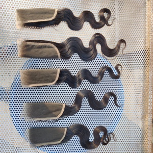 ผมธรรมชาติแท้ขนาด5*5 HD สำหรับต่อผมมนุษย์หนึ่งชิ้น - Product Image 6