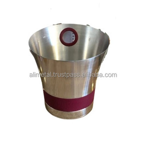 High Quality Metal Champagne Bucket Or Wine Cooler For Indoor Or Outdoor Decor Customizable - Product Image 1