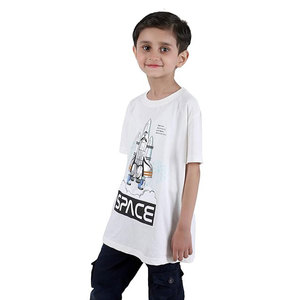 Venta al por mayor 100% algodón camiseta de lujo Unisex logotipo personalizado cuello redondo en blanco de gran tamaño cuadrado peso pesado camiseta de los hombres - Product Image 3