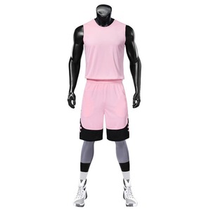 Conjunto de Uniforme de Baloncesto Personalizado para Adultos, Transpirable, 100% Poliéster, Anti-UV, de Secado Rápido - Product Image 1