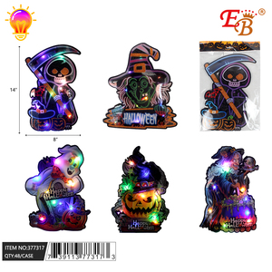 14 \ "X8 \" decorazioni di Halloween con luce 48 pz/CS Festive luci di Halloween per decorazioni da esterno - Product Image 1