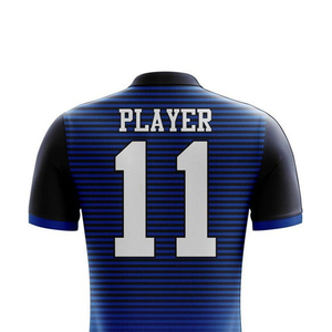 Ensemble de vêtements de football unisexe à manches courtes, uni, vierge, nouveau design pour adultes, fabrication directe en usine, prix raisonnable, personnalisable - Product Image 6