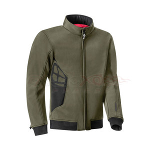Chaqueta Softshell para hombre de alta calidad, ropa deportiva de carreras hecha a medida, recién llegado, impermeable, transpirable, nailon impreso - Product Image 3