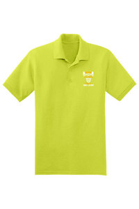 เสื้อยืดสำหรับผู้ชายเสื้อโปโลลายปักโลโก้ตามสั่งเสื้อยืดกอล์ฟสีจีเอสเอ็มพิมพ์ลายด้านหน้าด้านหลัง - Product Image 4