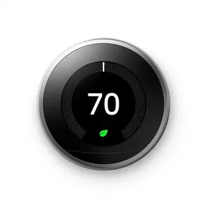 Google Nest Learning Thermostat Programmable Smart Thermostat for Home 3rd Generation Nest Thermostat Works with Alexa