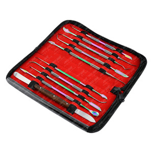 Nouveaux outils de sculpture sur cire double face kit de sculpture de bougie ensemble Kit de sculpture en acier inoxydable pour bijoux bougie et travail en résine - Product Image 4