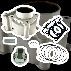 Nouveau cylindre en céramique CSRK NMAX 155/63 mm, couleur métallique, origine Taïwan, pour Yamaha, rénovation/mise à niveau - Product Image 2