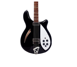 Bajo eléctrico Rickenbacker 4005V semihueco nuevo de fábrica - Jetglo de alta calidad - Product Image 4