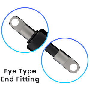 PS08YB-206-505-F1กระบอกแก๊สแบบดึงขนาด505มม. ได้รับการรับรอง ISO สำหรับสปริงป้องกัน - Product Image 5
