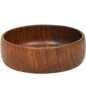 Cuenco multiusos de madera natural sin BPA para comedor y decoración para cenas, almuerzos, ensaladas y fiestas - Product Image 4