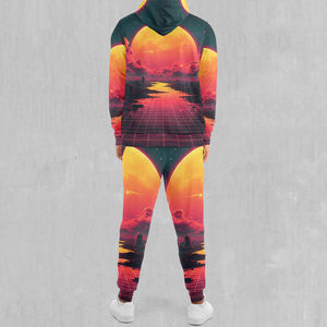 Vêtements de sport décontractés pour hommes en gros, survêtements de jogging pour hommes, survêtements de jogging d'entraînement pour hommes, coupe-vent sublimé pour hommes - Product Image 2