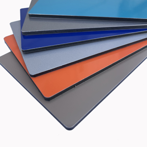 Usine en gros simple placage en aluminium antistatique 2mm 3mm 4mm & 5mm immeuble de bureaux modèle ACP décoration plate légère - Product Image 2