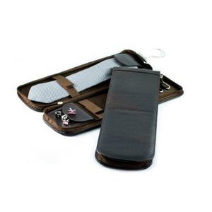 Estuche de corbata de gran capacidad, a la moda, de Color negro, con provisión para sujetar 2 - Product Image 1