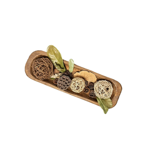 Bols à pâte en bois Bol en bois en gros pour la fabrication de bougies Plateau en bois pour la décoration intérieure articles et vente - Product Image 2