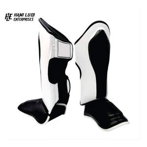 Espinilleras de Boxeo Profesionales de Alta Calidad con Diseño de Logotipo Personalizado al por Mayor - Product Image 2