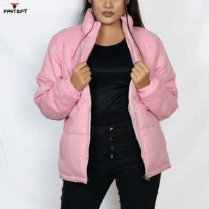 New Style Custom Made <b>Women</b> <b>Light</b> Weight Down Puffer <b>Jacket</b> Full Zip <b>Jacket</b> Girls Puffer <b>Jacket</b> - Product Image 4