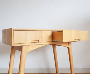 Table console Rere Moderne en cadre en bois de teck massif avec finition en bois de couleur et matériau de haute qualité pour une utilisation en intérieur - Product Image 6