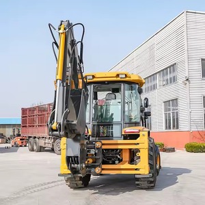 Retroexcavadora 4x4 Nuevo Diesel CE Epa Motor Grande Mini Retro Loader 2.5ton 3,5 Ton Farm Retroexcavadora Excavadora - Product Image 5