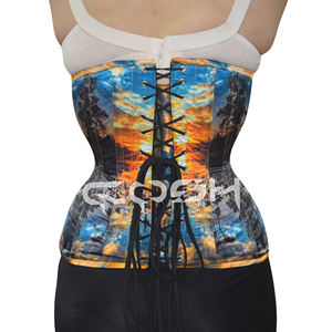 Fabricante de Corsés con Estampado de Atardecer Personalizado - Product Image 6