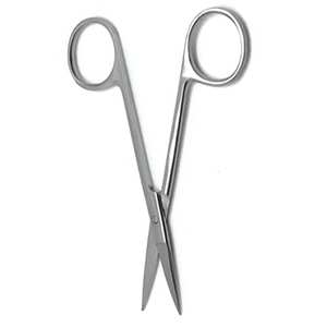 Ciseaux à iris Ciseaux à iris portables en acier inoxydable pour les tâches de coupe médicales et quotidiennes Kit de suture Instruments chirurgicaux - Product Image 5