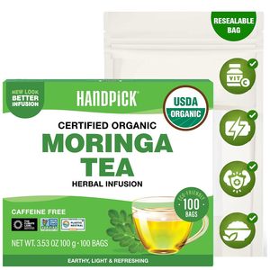 ชาสมุนไพรมะรุมออร์แกนิก HANDPICK (100 ซอง) ใบมะรุมแท้ - Product Image 6