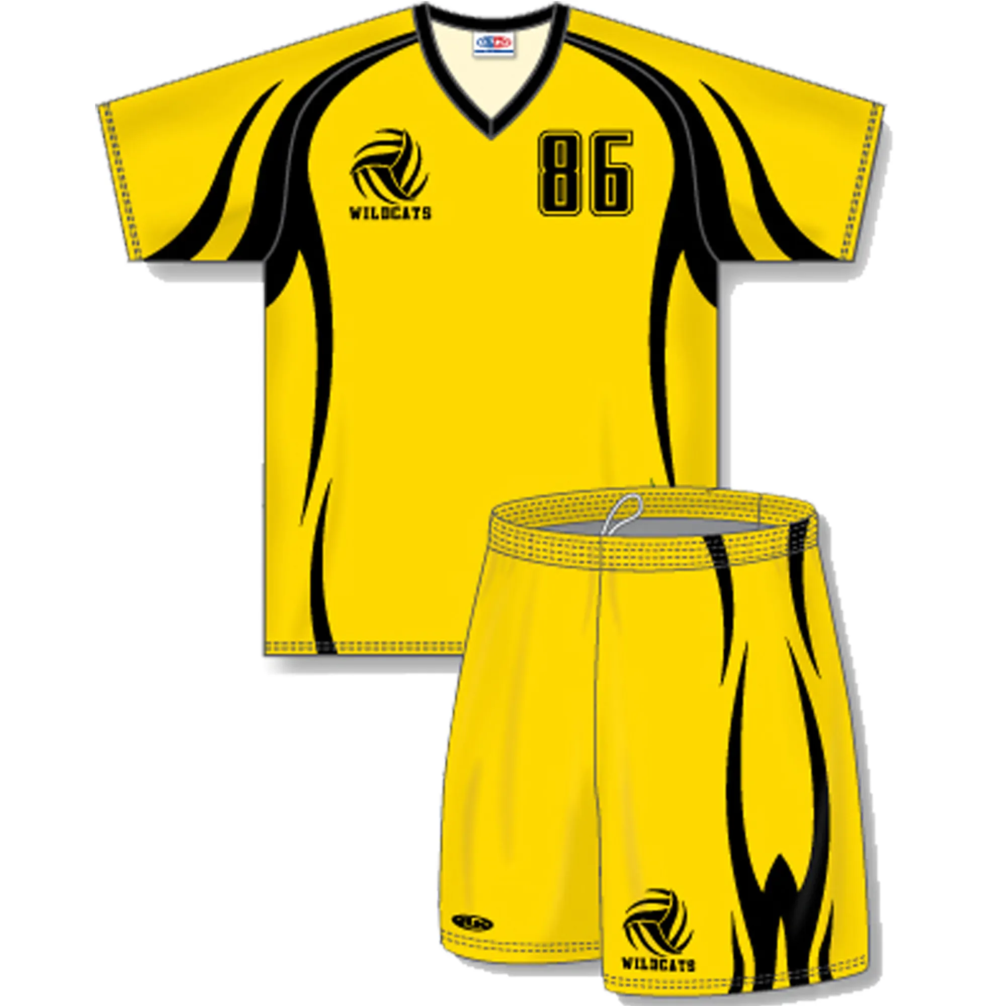 Maillot de volley-ball couleurs personnalisées taille logo uniformes de volley-ball à bas prix chemise de volley-ball par sublimation