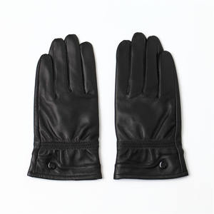 Gants en cuir classique pour hommes - Product Image 5