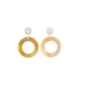 Boucles d'oreilles en corne naturelle, look traditionnel, vente en gros, boucles d'oreilles en corne naturelle de haute qualité, boucles d'oreilles en corne de buffle, prix de gros - Product Image 4