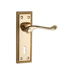 ที่จับล็อคคันโยกแบบเลื่อนทองเหลืองจอร์เจีย152x47x56มม. มั่นใจได้ในคุณภาพดีไซน์ที่เป็นเอกลักษณ์สำหรับใช้ประตูพร้อมการรับประกัน5ปี - Product Image 1