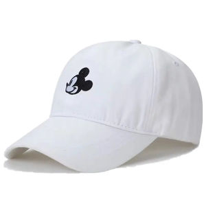 Gorra de béisbol de algodón con dibujos animados de Mickey, unisex, ajustable, de terciopelo, de 5 paneles, sombrero de papá con ala curva para hombres y mujeres, ropa de calle - Product Image 6