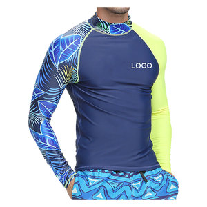 Por encargo de los hombres Rash Guard de manga larga de secado rápido MMA camisa de compresión de entrenamiento para deportes al aire libre traje de baño y uso del gimnasio - Product Image 5