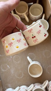 DAFNI <b>BIG</b> PAZAR Custom 3D Relief Ceramic <b>Mug</b> Handmade Painted Cute Fruit Design Dishwasher Safe Gift Box Giveaways Model 492 - Product Image 3