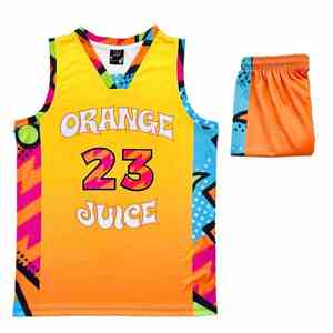 Maillot rose de sport respirant haute Performance pour hommes et femmes vêtements de sport pour jeunes uniforme d'équipe de basket-ball réversible - Product Image 1